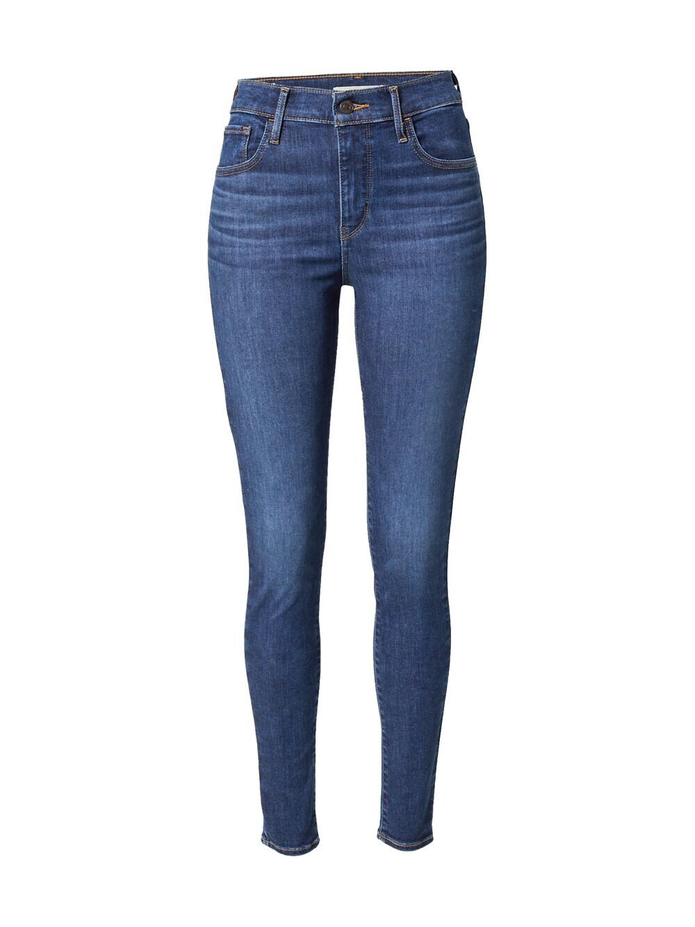 

Узкие джинсы LEVIS 720 HIRISE SUPER SKINNY DARK INDIGO - WORN IN, темно-синий
