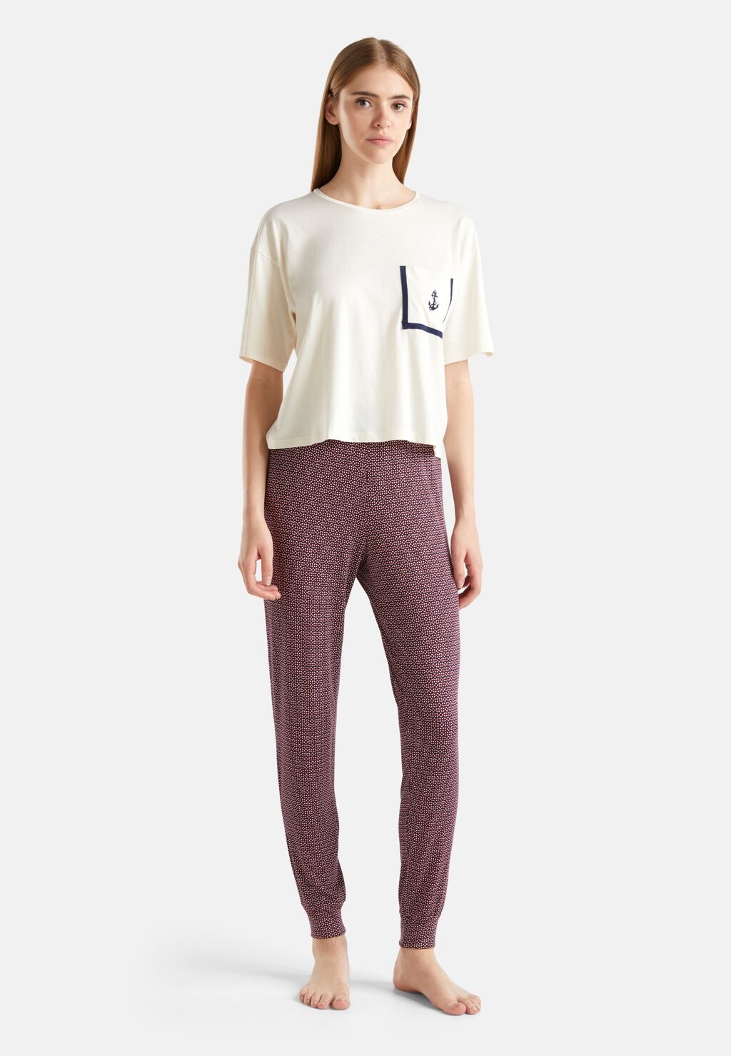 

Пижамные штаны STRETCH United Colors of Benetton, цвет Mottled Purple