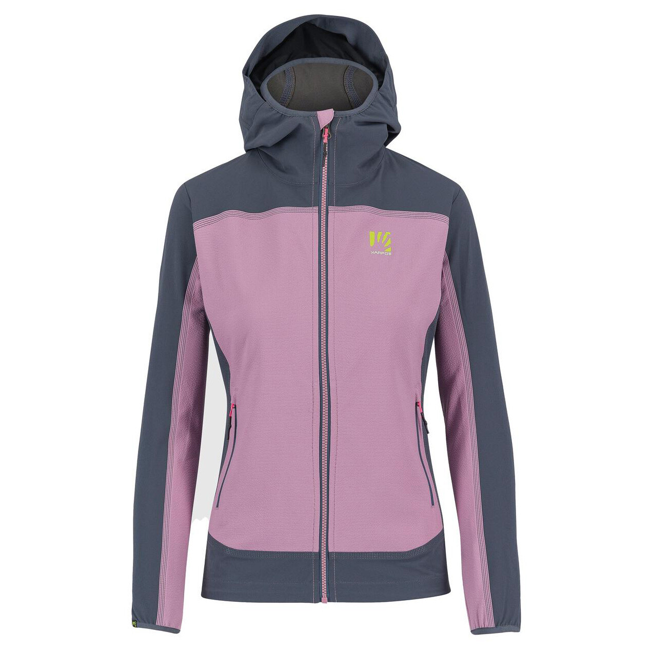 

Куртка из софтшелла Karpos Women's Parete, цвет Valerian/Ombre Blue