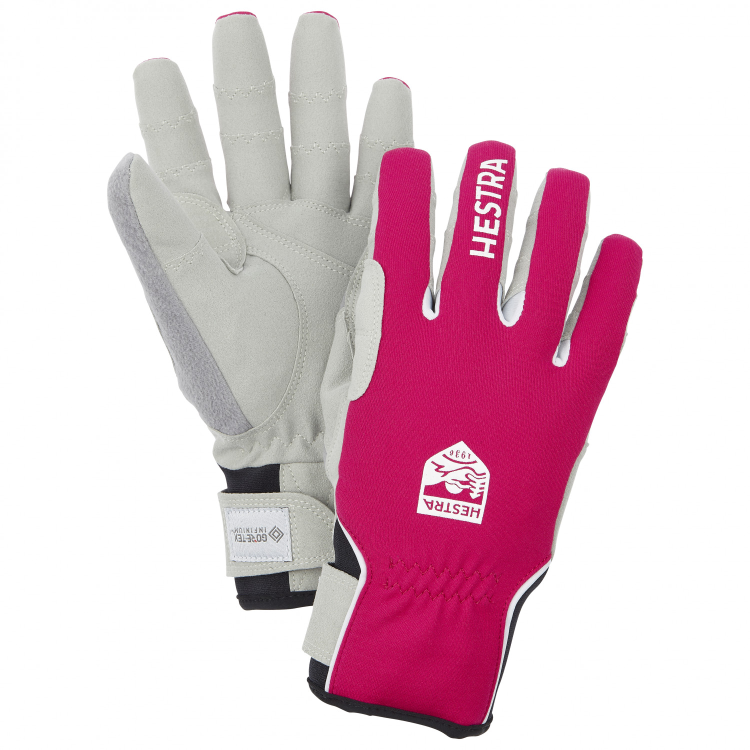 Перчатки Hestra Women's XC Ergo Grip 5 Finger, цвет Fuchsia перчатки hestra ergo grip tactility 5 finger черный