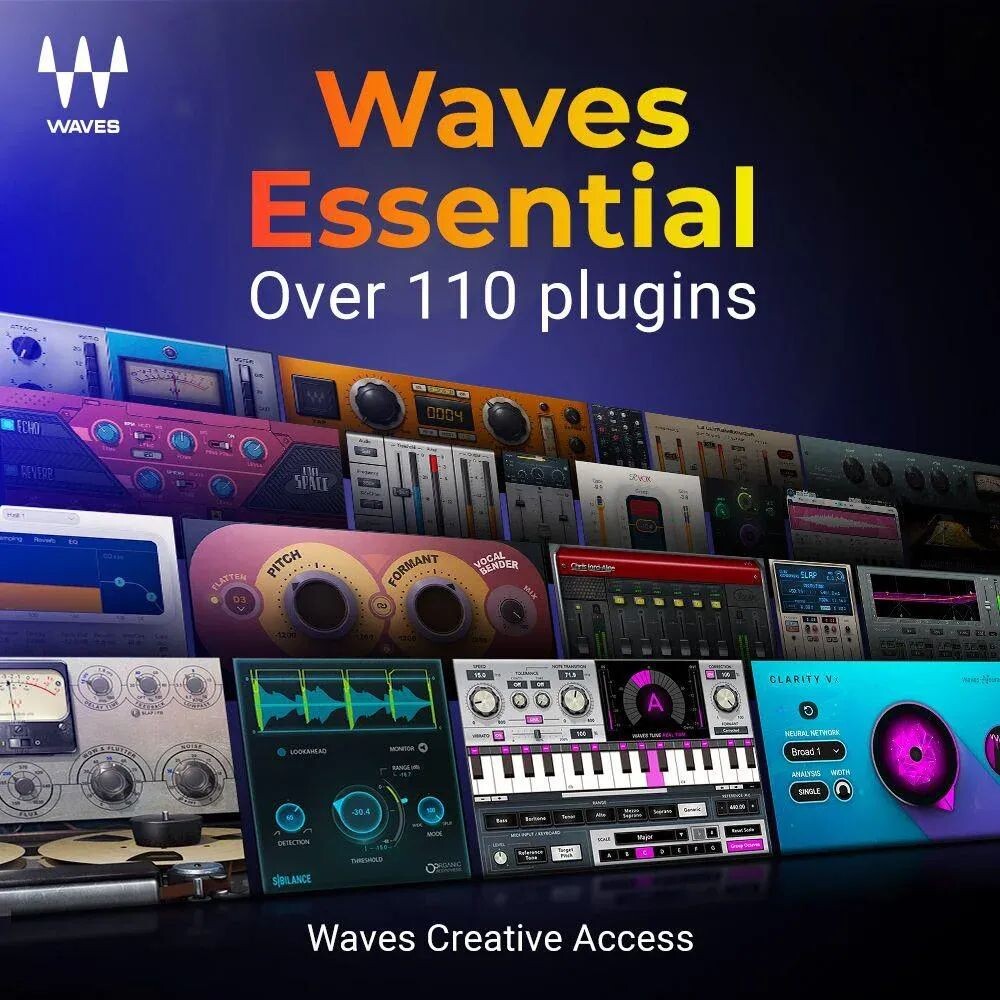 

Waves Creative Access Essential — годовая подписка (без продления)