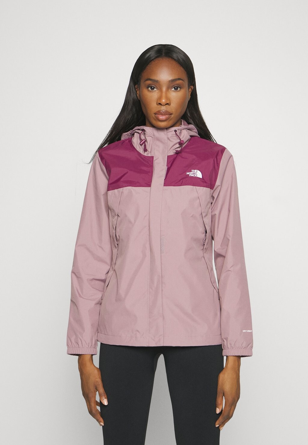 

Куртка Hardshell The North Face, светло-розовый