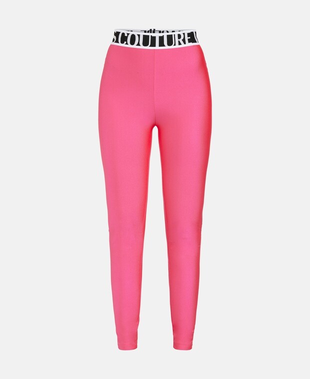 

Леггинсы Versace Jeans Couture, бордовый