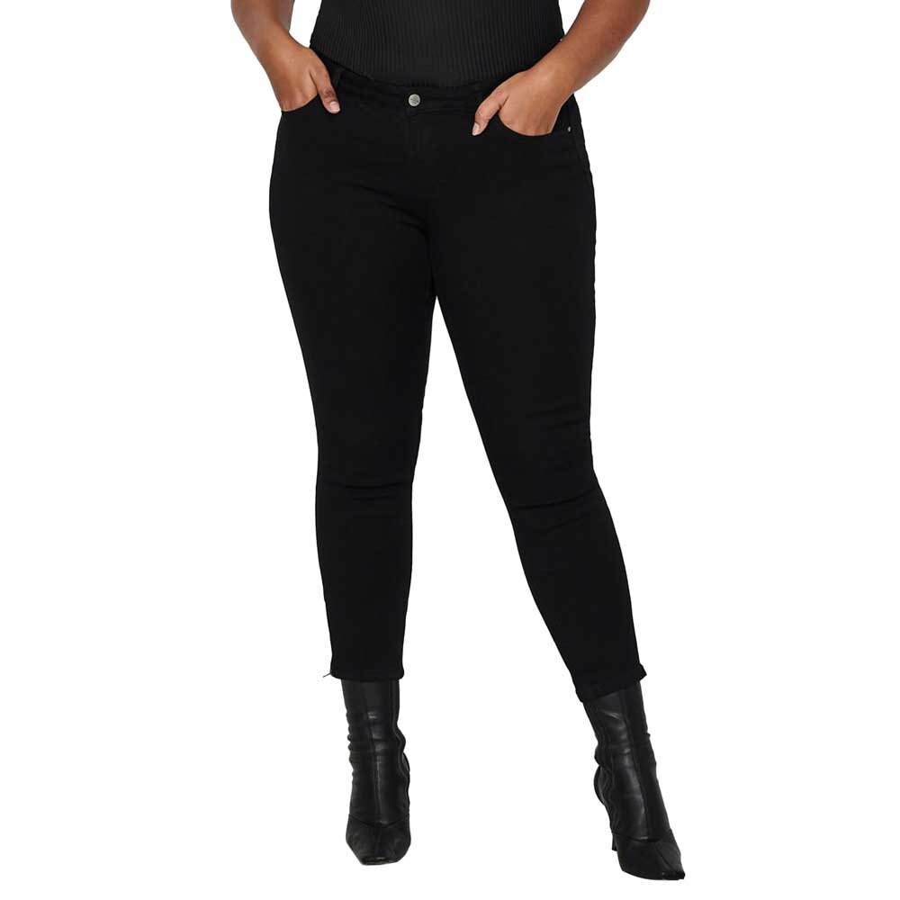 

Джинсы Only Carmakoma Karla Regular Skinny Ankle Zip, черный