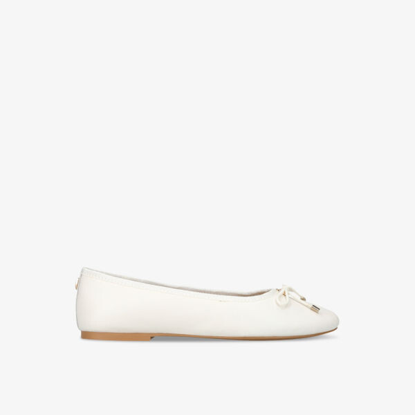 

Кожаные балетки с бантом Blossoms Steve Madden, белый