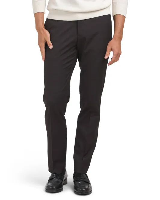 

Узкие прямые брюки Perry Ellis Portfolio, цвет Port