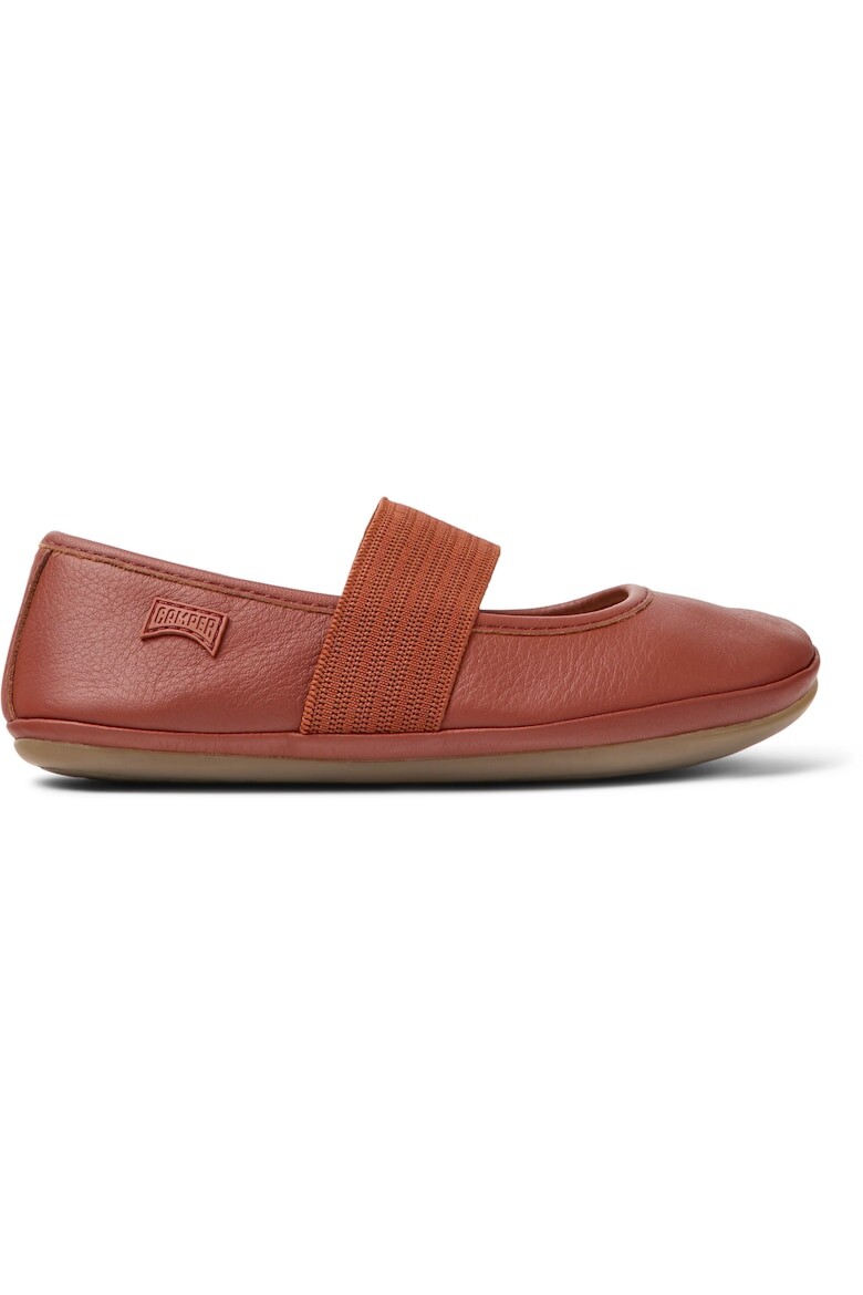 

Right 8493 Кожаные тапочки Mary Jane Camper, красный