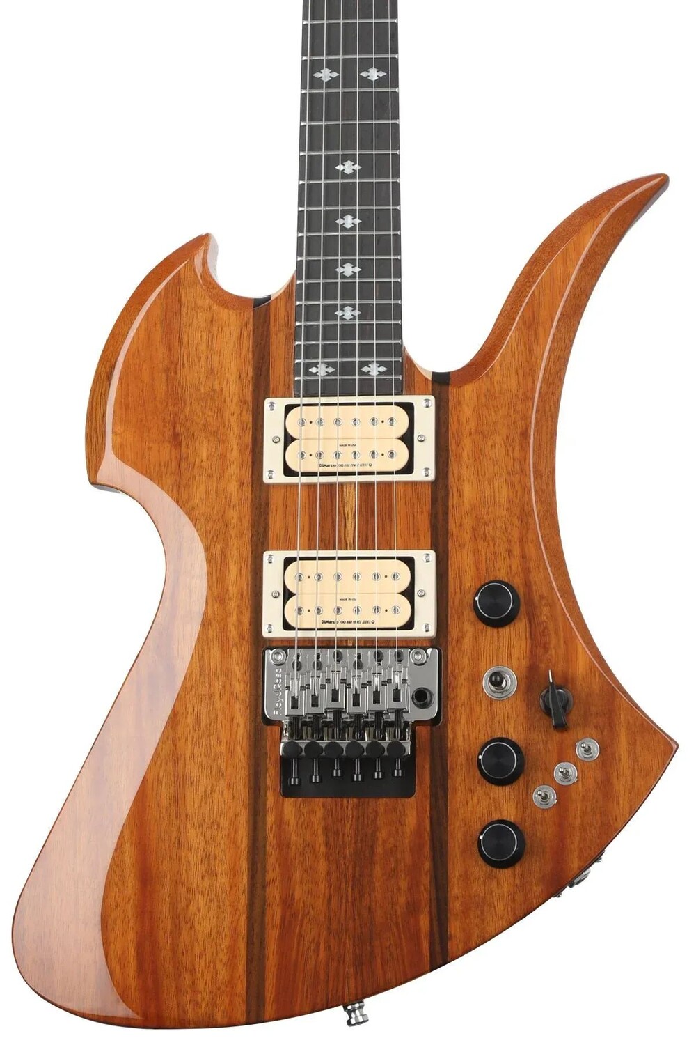

ДО Н.Э. Rich Mockingbird Legacy ST с электрогитарой Floyd Rose — натуральный коа