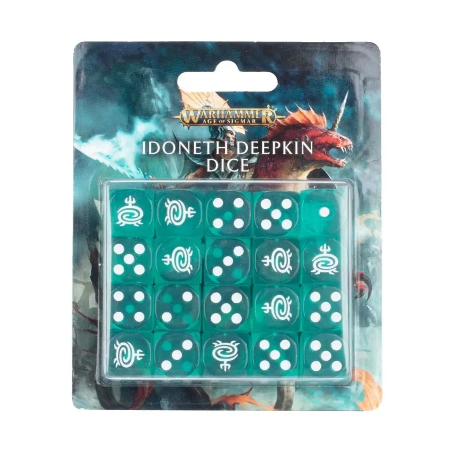 

Набор кубиков Идонет Глубинник (20), Warhammer - Age of Sigmar - Dice (Games Workshop)