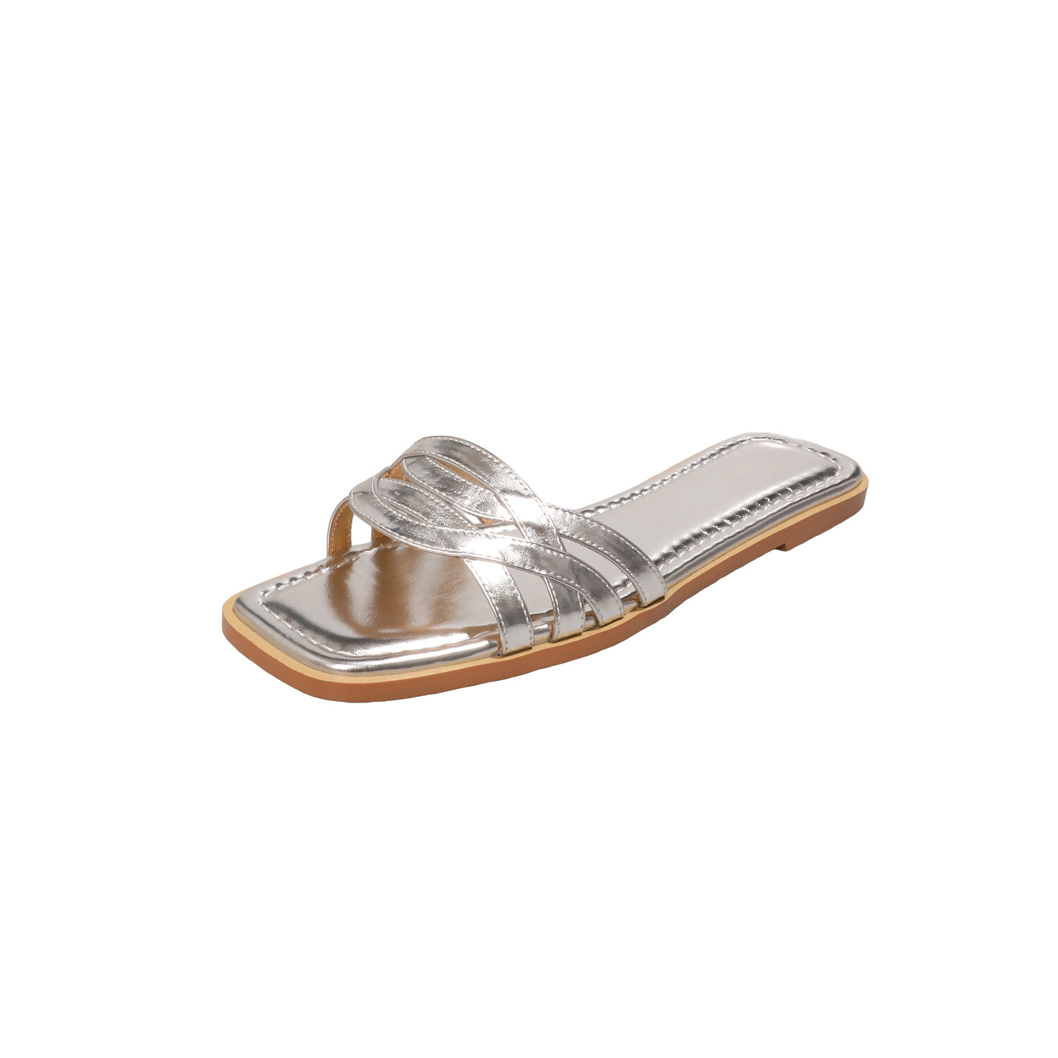 

Шлепанцы и сланцы Five-nine Dan seven Slide Slippers Women's, серебряный