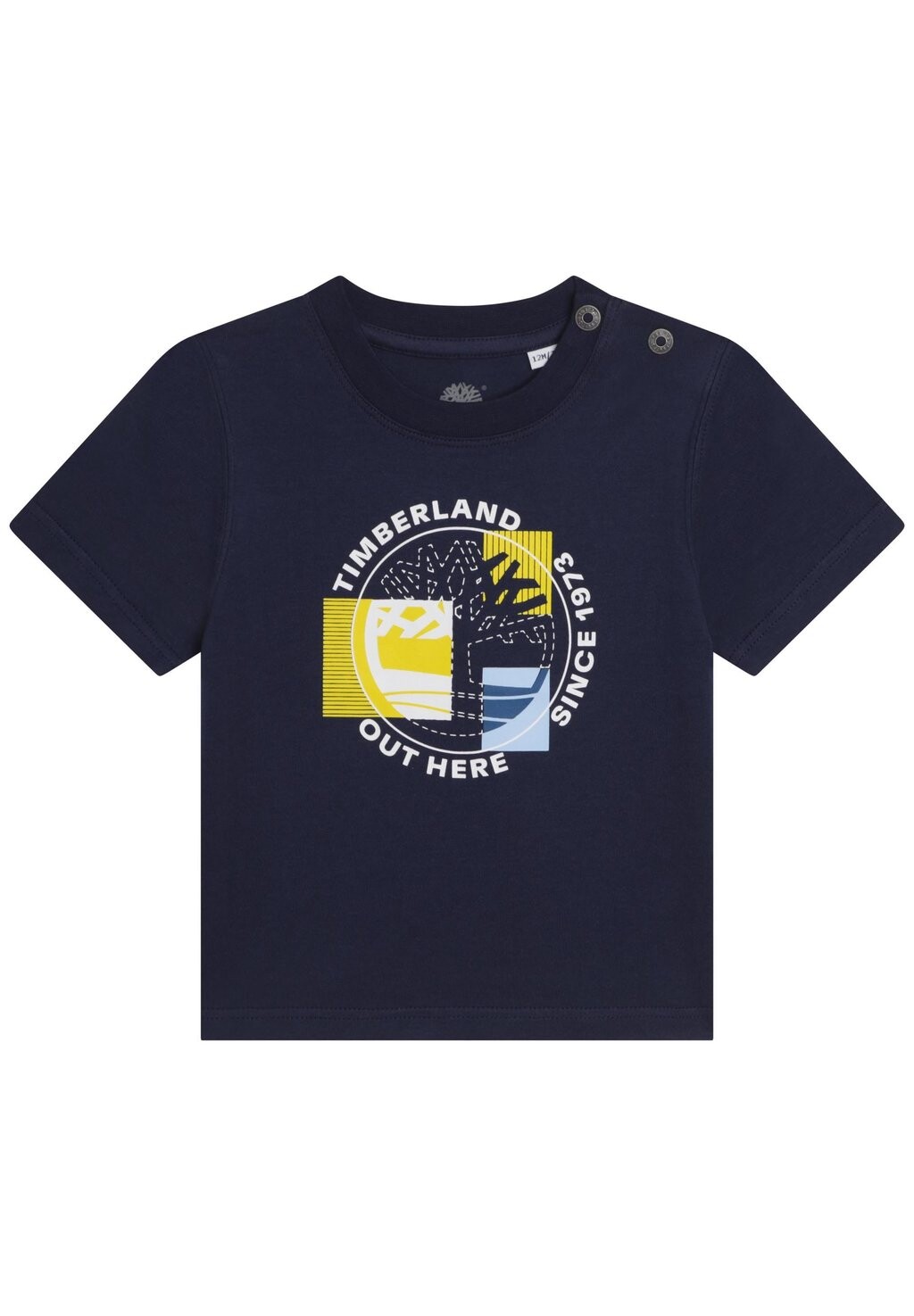 

Футболка с принтом SHORT SLEEVES Timberland, цвет navy