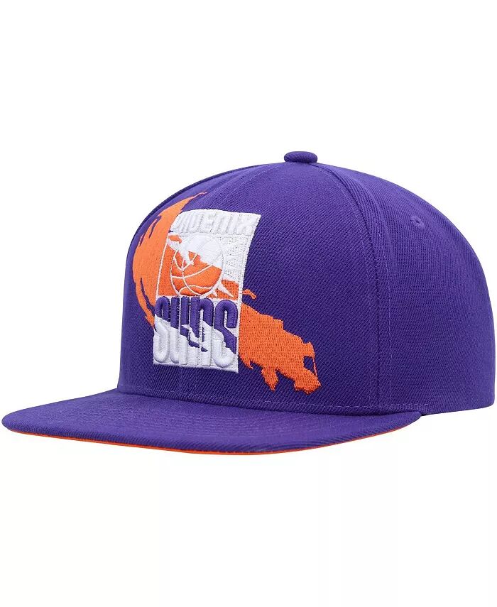 

Мужская фиолетовая шляпа Snapback Phoenix Suns Paint By Numbers Mitchell & Ness, фиолетовый