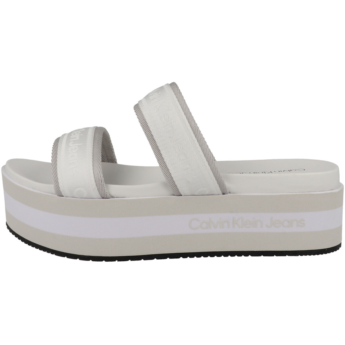 

Сандалии Calvin Klein Sandale Jeans Flatform Sandal Twostrap, белый