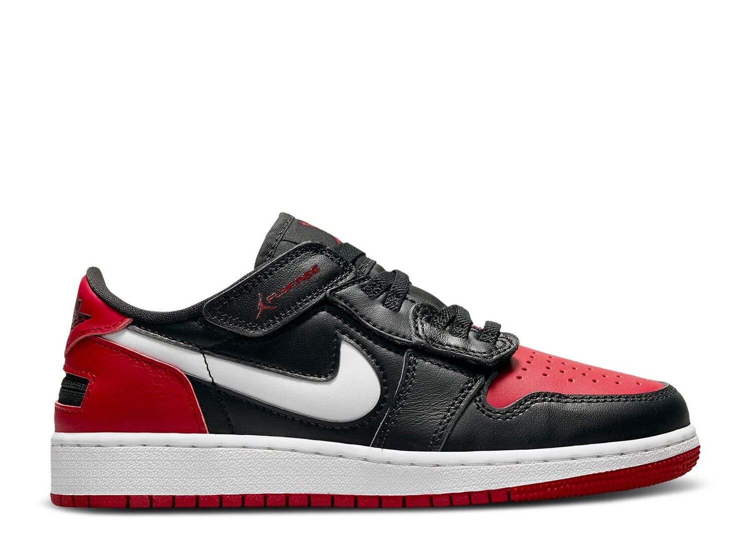 

Кроссовки Air Jordan Air Jordan 1 Low Flyease Gs 'Alternate Bred Toe', черный