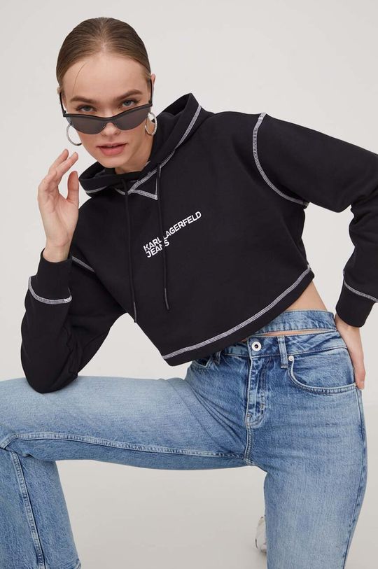 Фуфайка Karl Lagerfeld Jeans, черный