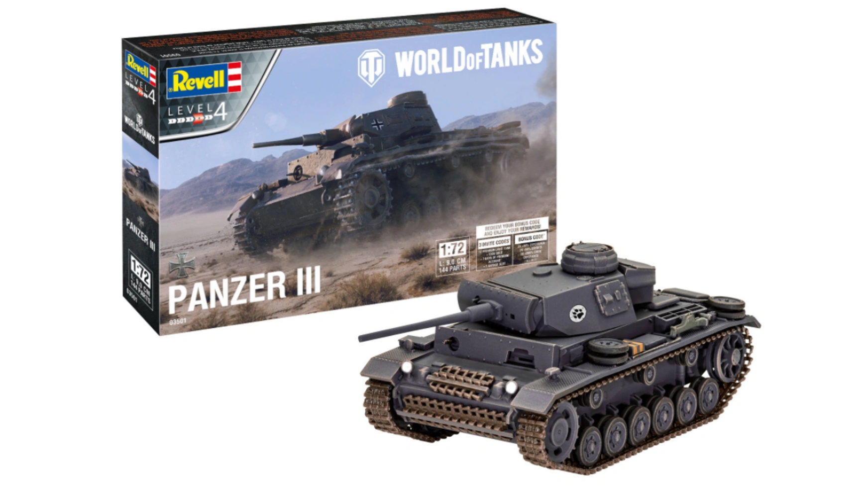 

Revell PzKpfwIII AusfL World of Tanks