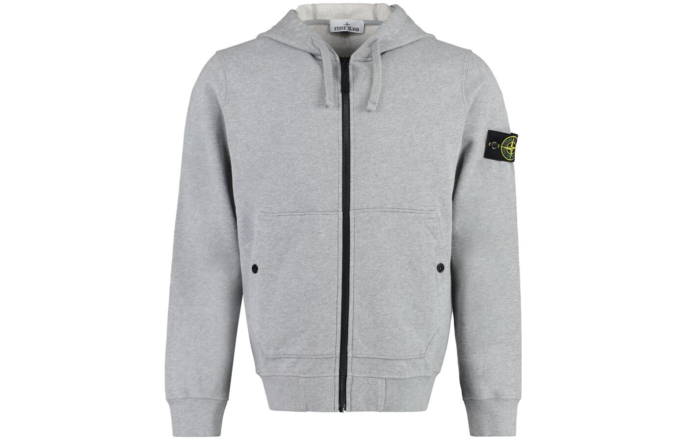 

Толстовка мужская серая Stone Island, серый