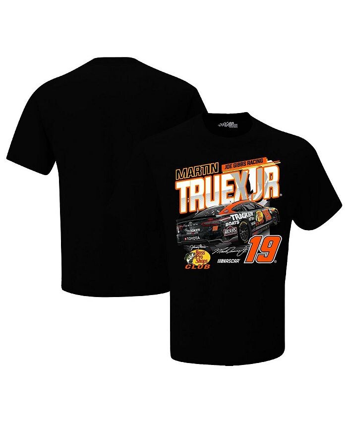 

Мужская черная футболка Martin Truex Jr Speed Joe Gibbs Racing Team Collection, черный
