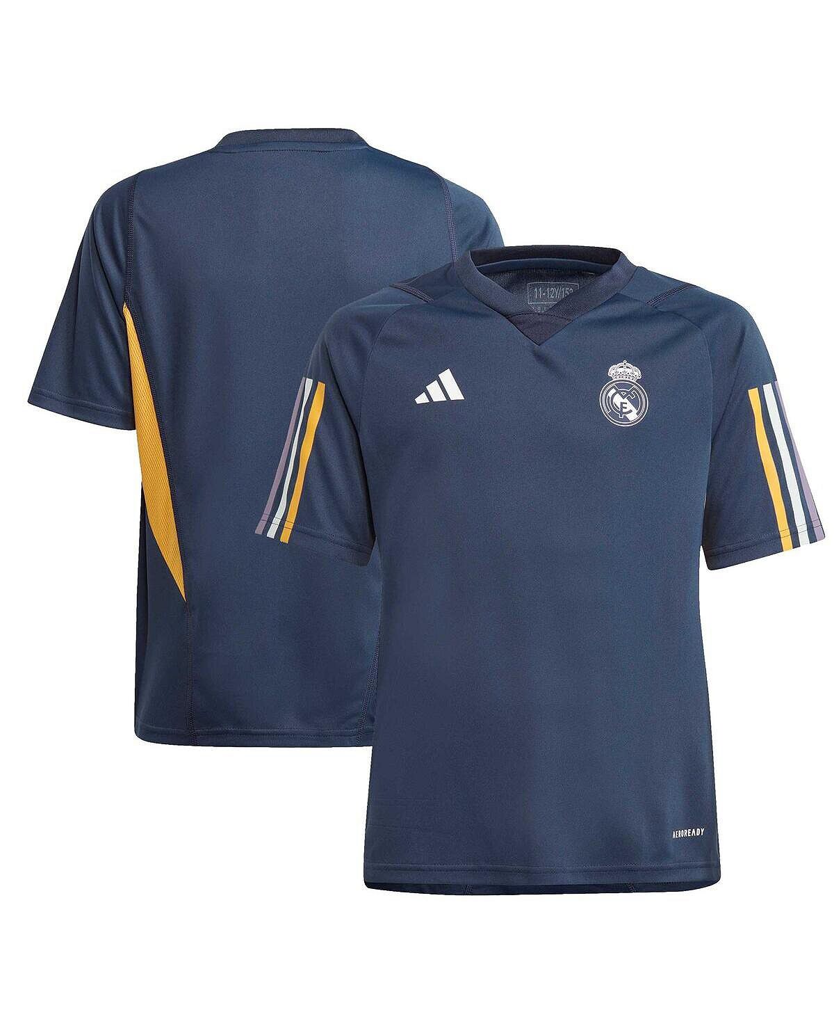 

Темно-синяя тренировочная майка Big Boys Реал Мадрид adidas