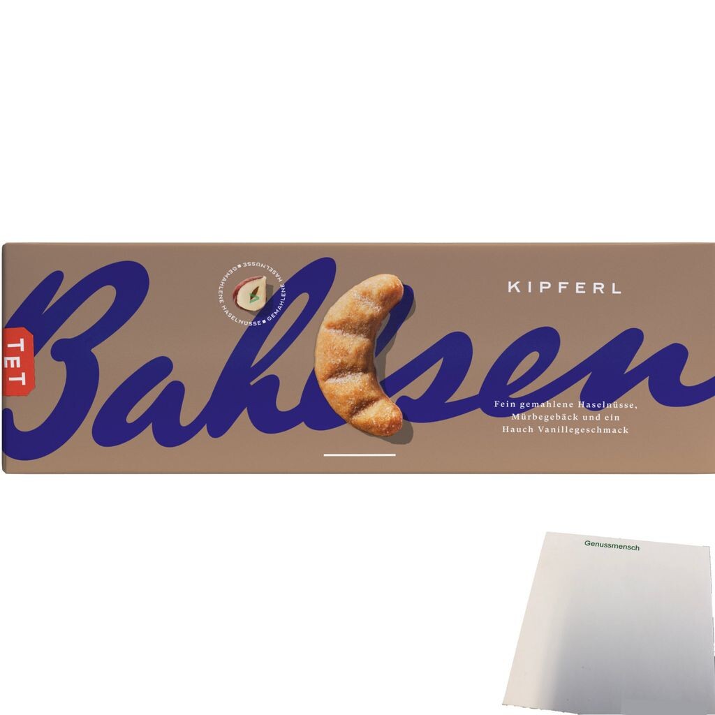 

Bahlsen Kipferl с мелким фундуком (1 упаковка по 125 г) + блок usy