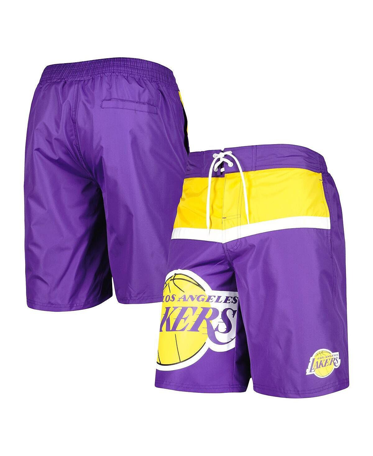 

Мужские фиолетовые плавки Los Angeles Lakers Sea Wind G-III Sports by Carl Banks