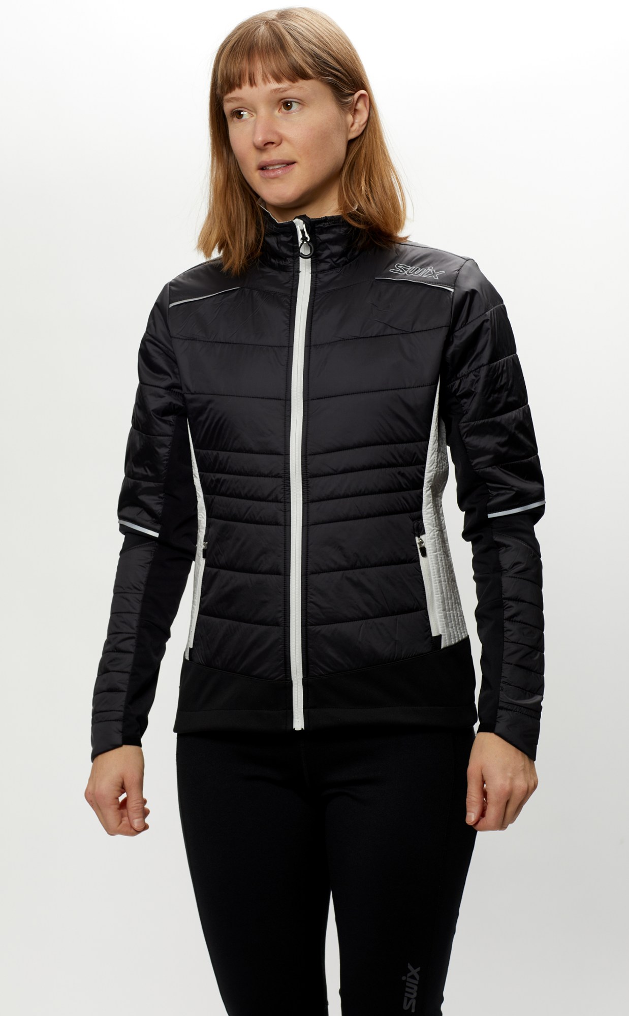 Утепленная куртка Navado Hybrid - женская Swix, черный