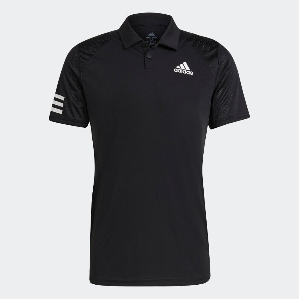 

Рубашка Adidas TENNIS CLUB 3-STRIPES POLO SHIRT, черный