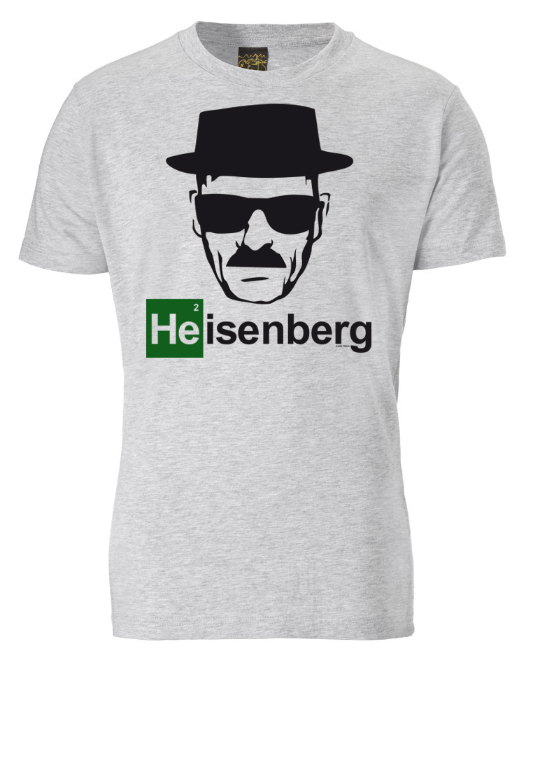 Футболка Logoshirt Heisenberg, цвет grau-meliert