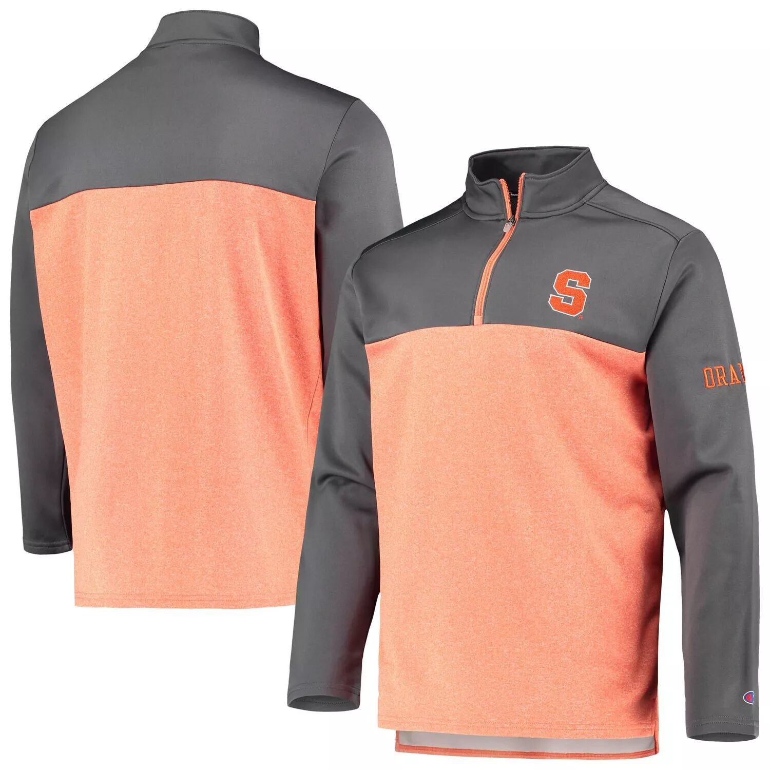 

Мужская оранжевая куртка с молнией без четверти Syracuse Orange Gameday Champion