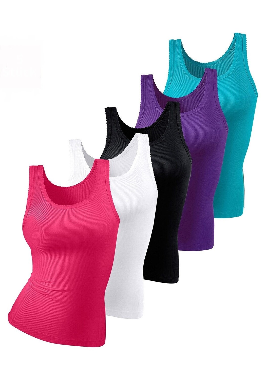 

Майка PETITE FLEUR, цвет pink, schwarz, weiß, lila, türkis