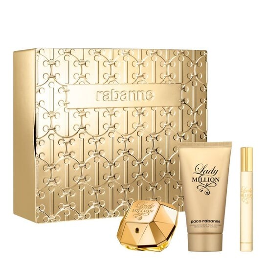 

Косметический набор Lady Million, 3 шт. Paco Rabanne