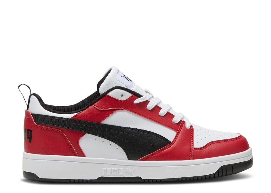 

Кроссовки Puma Rebound V6 Low, цвет Club Red Black