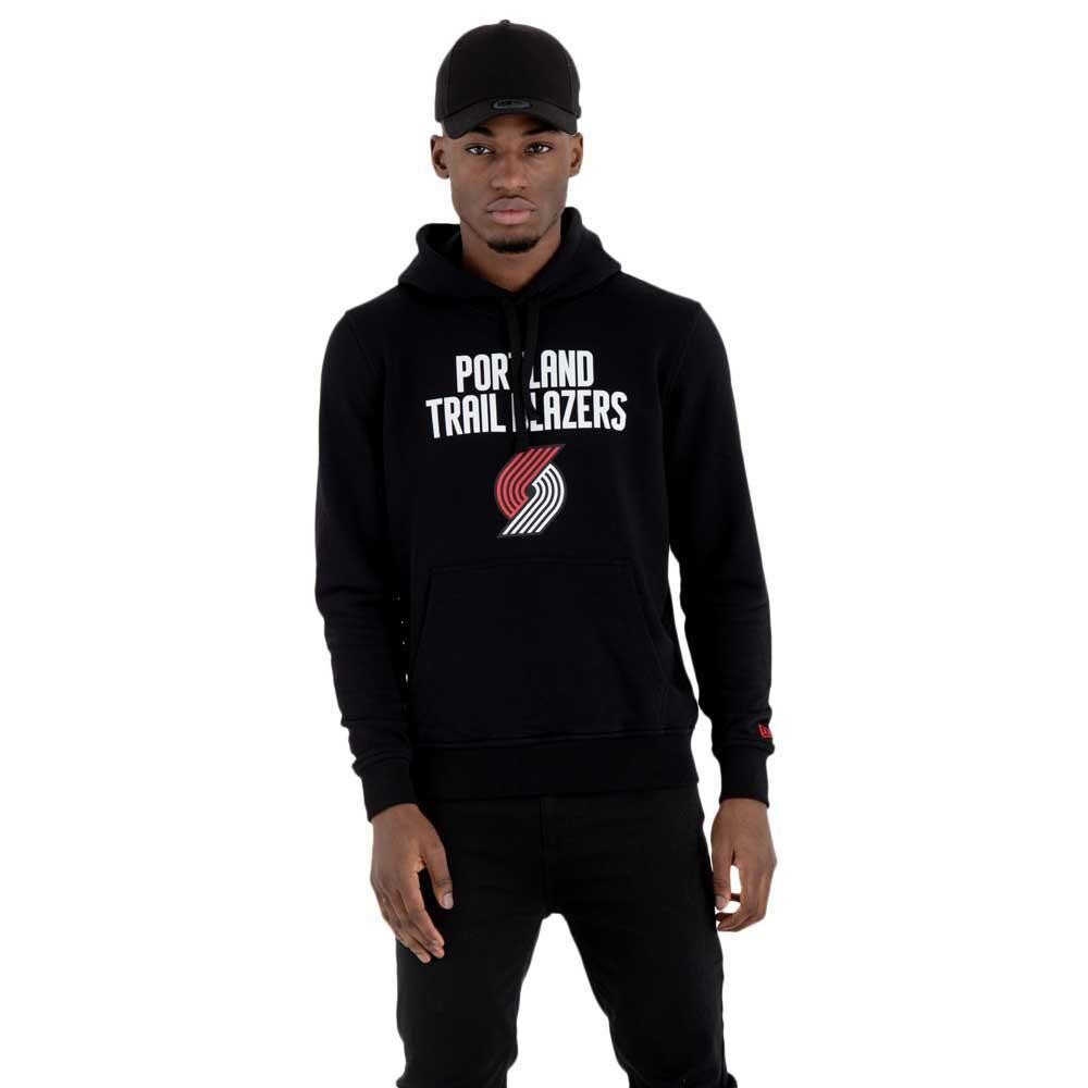 

Худи New Era Team Logo Po Portland Trail Blazers, черный