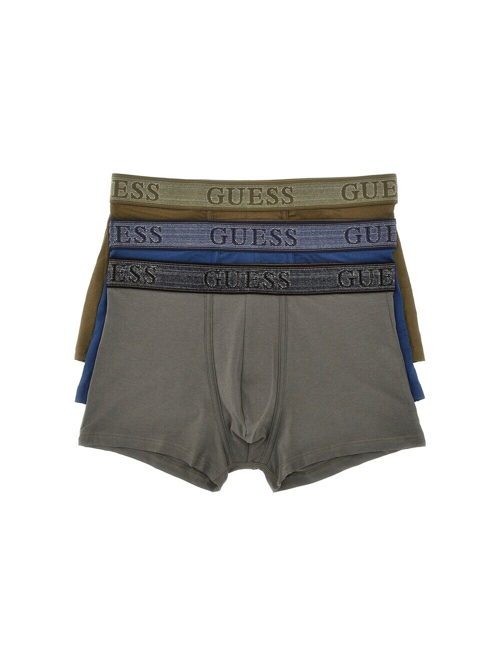 

Трусы боксеры Guess, синий/серый/зеленый