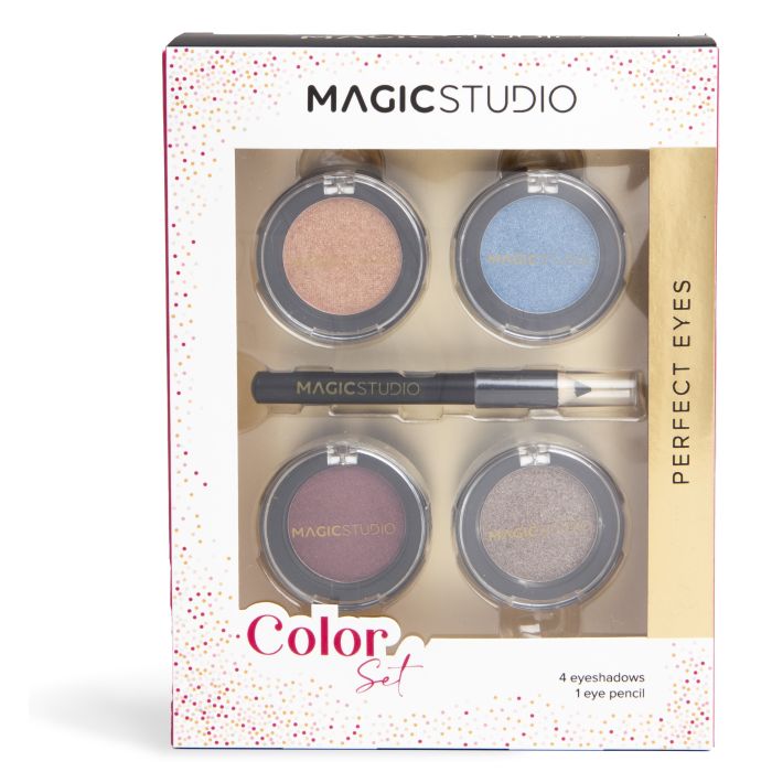 Набор косметики Set Sombras Colorful Color Magic Studio, Set 5 productos праймер colorful eye trio magic studio set 3 productos