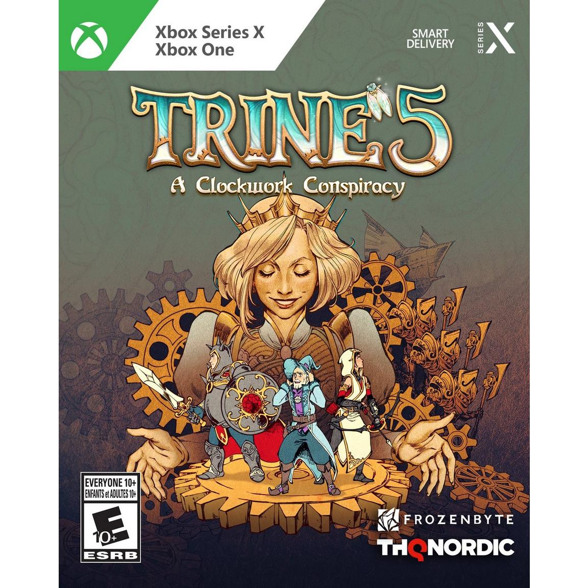 Видеоигра Trine 5: A Clockwork Conspiracy - Xbox Series X, Xbox One ps5 игра thq nordic trine 5 a clockwork conspiracy