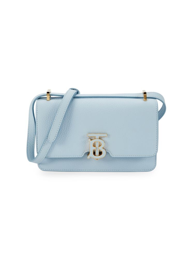 

Кожаная сумка через плечо Lola Burberry, цвет Pale Blue