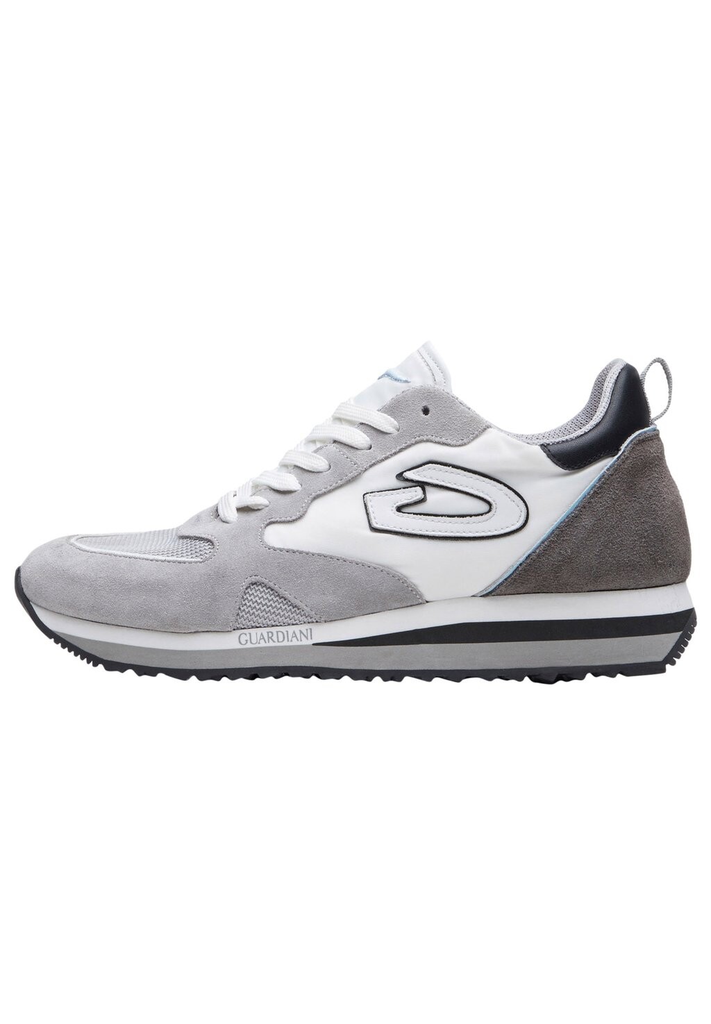 

Низкие кроссовки Uomo Alberto Guardiani, цвет grigio bianco