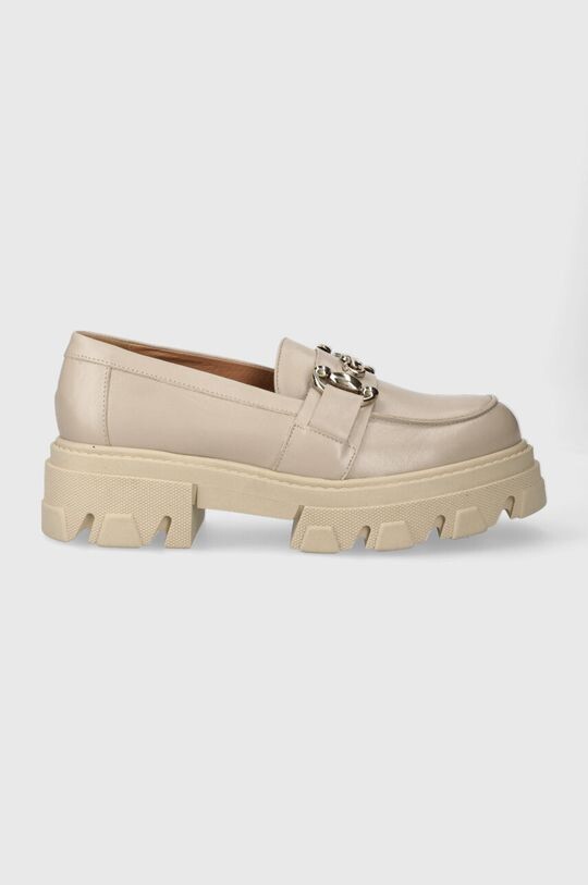 

Кожаные мокасины Vloglola Charles Footwear, бежевый