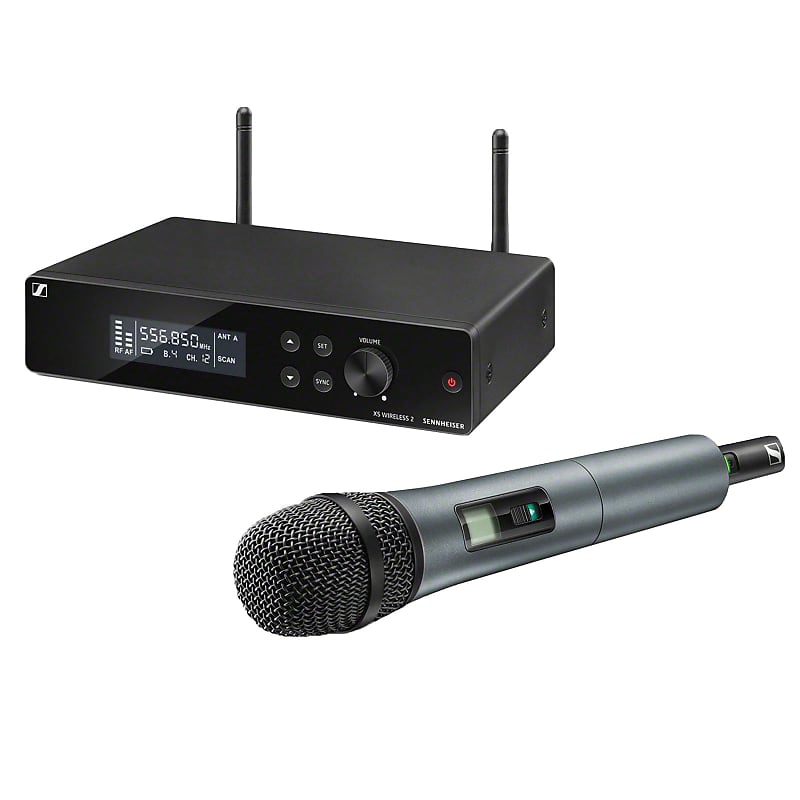 Микрофонная система Sennheiser Sennheiser XSW2-835-A Channel UHF Wireless Vocal Microphone System w Case микрофонная система sennheiser xsw 1 835 wireless handheld vocal microphone system