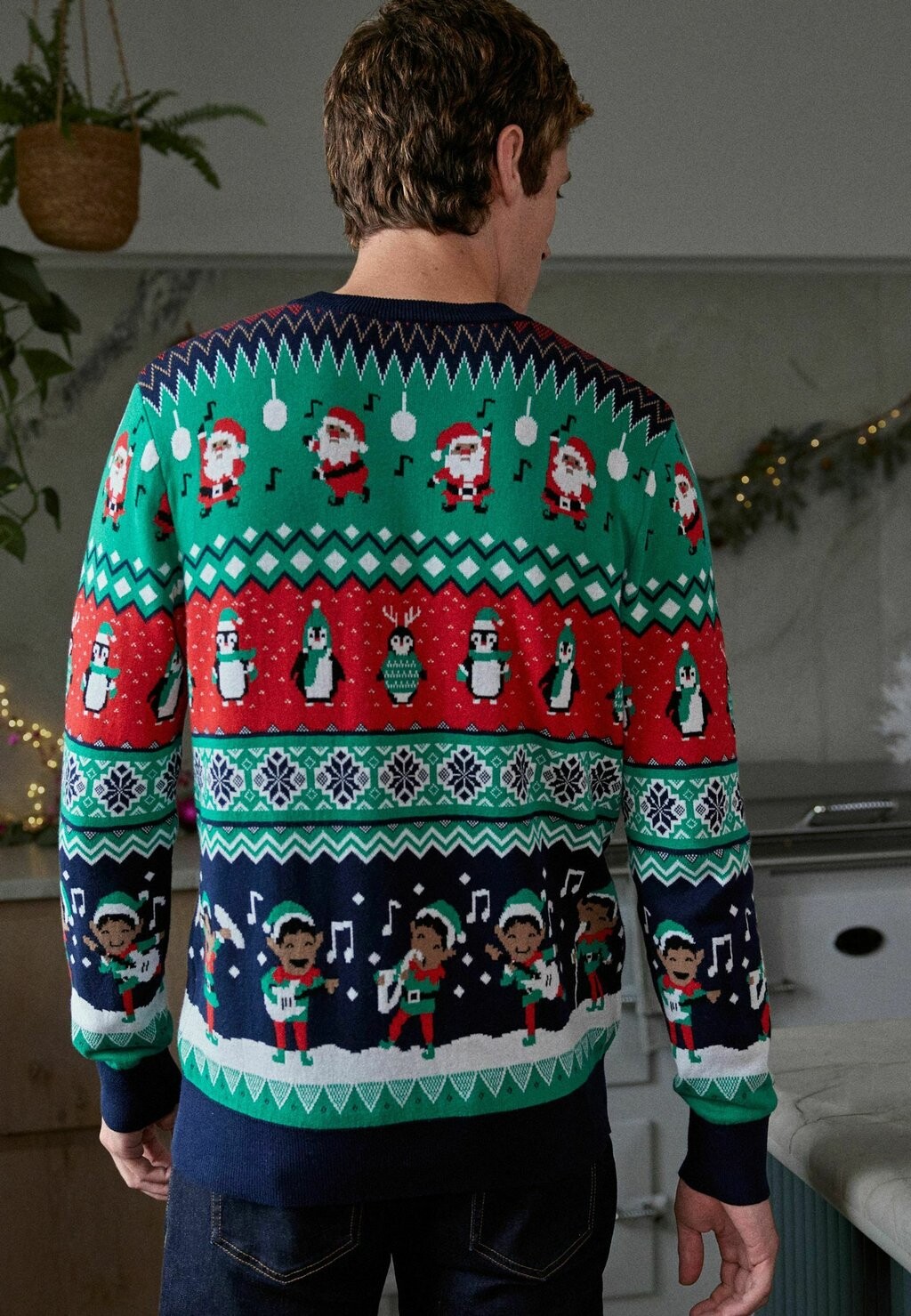 

Свитер Christmas Next, цвет green wrapping