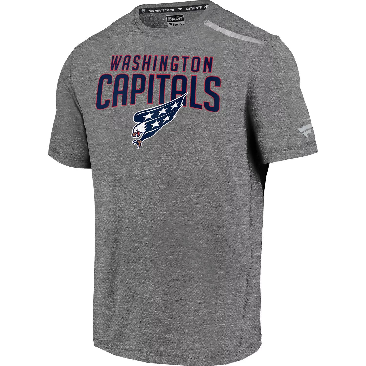 

Мужская футболка с логотипом Fanatics серого цвета Washington Capitals Special Edition Refresh, Серый