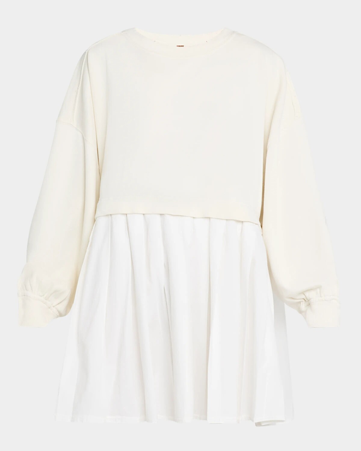 

Платье-свитшот Eleanor Free People, белый