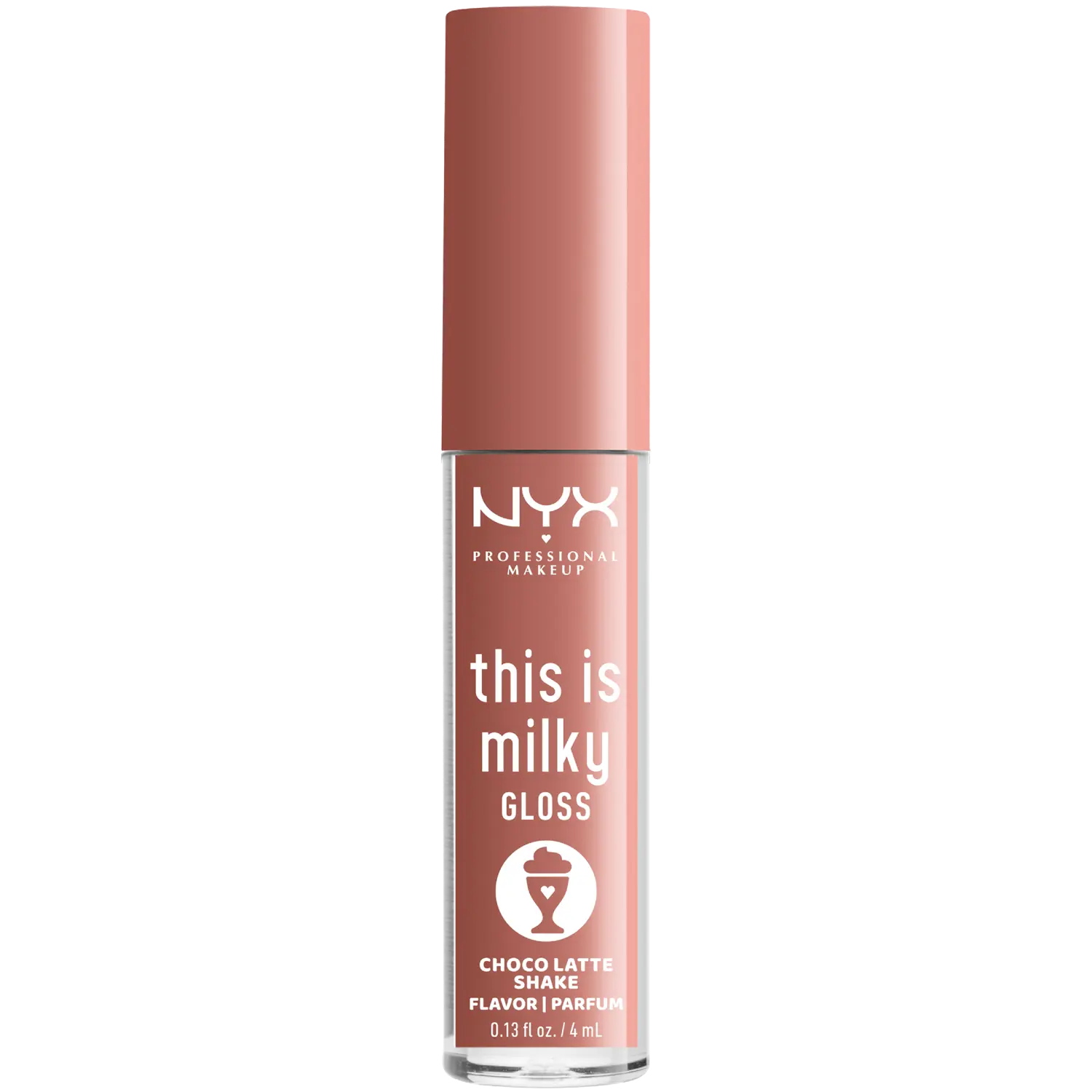 Блеск для губ «шоколадный коктейль» Nyx Professional Makeup This Is Milky Gloss, 4 мл увлажняющий блеск для губ придающий объем и сияние lumene luminous shine hydrating