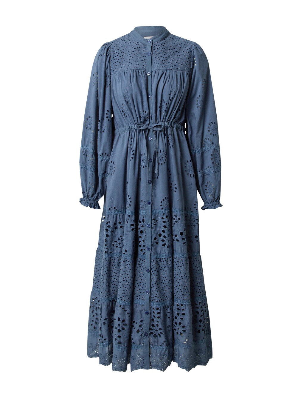 Рубашка-платье Warehouse, дым синий