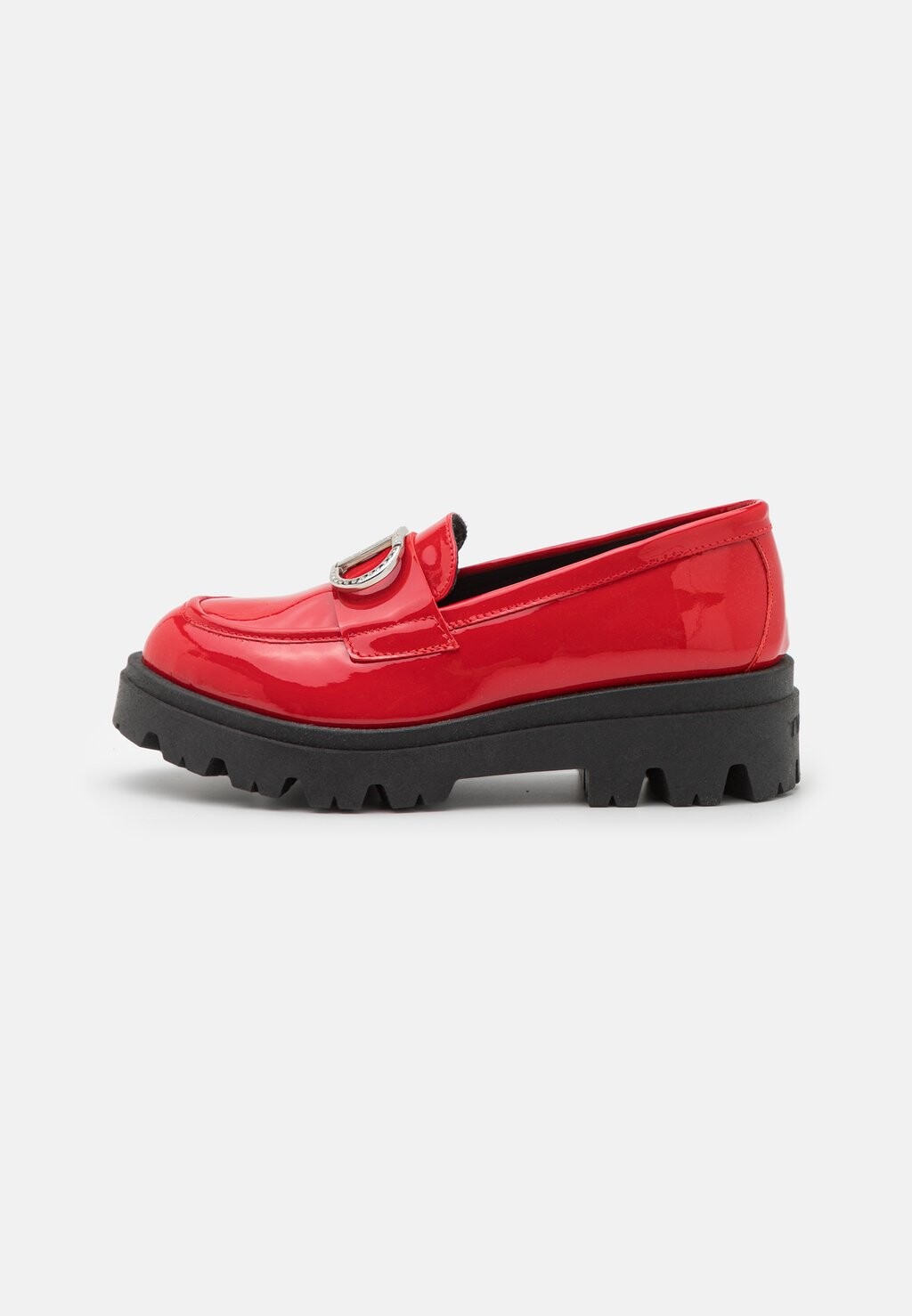 

Слипоны Shoes TWINSET, цвет ultra red