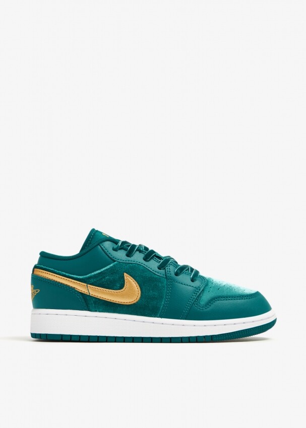 

Кроссовки Nike Air Jordan 1 Low 'Geode Teal', зеленый