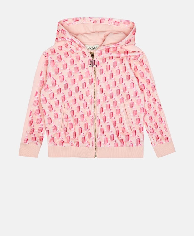 

Толстовка с капюшоном Lanvin, розовый