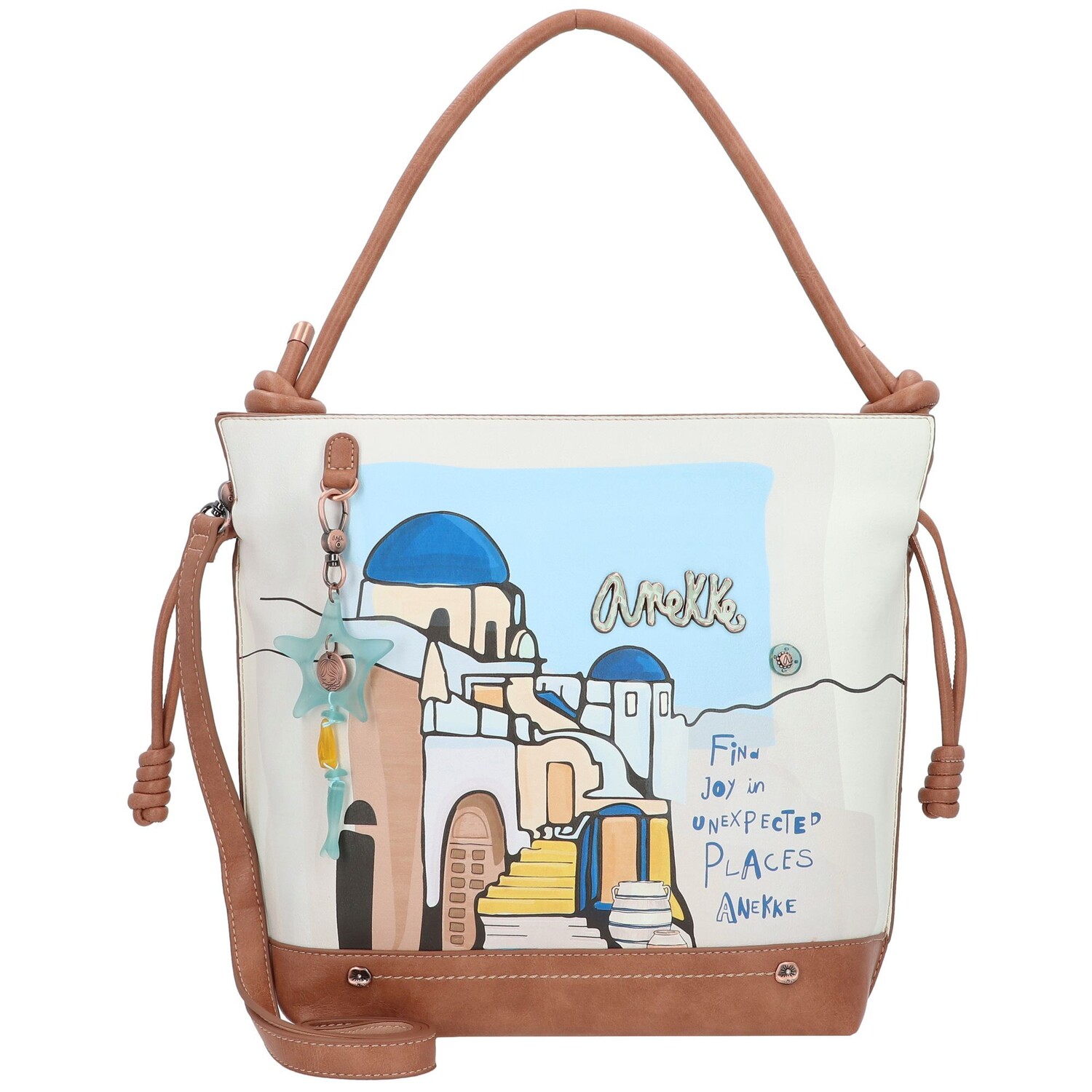 

Сумка через плечо Anekke Mediterranean Sunrise 28 cm, разноцветный