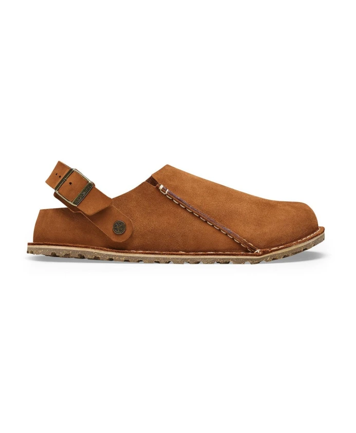 

Сандалии с анатомической стелькой из пробки и латекса. Birkenstock, коричневый